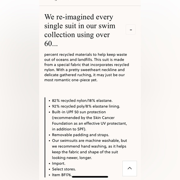 J Crew Ruched 1 Pc Swimsuit Sweetheart Neckline Sz 22/3X Navy Blue NWT - Picture 6 of 7